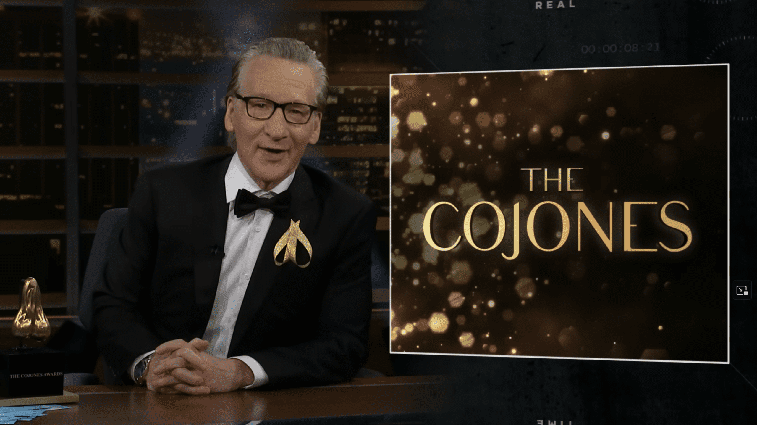 The 2024 Cojones Awards on Real Time with Bill Maher on HBO